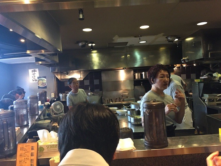 intérieur restaurant Asuka